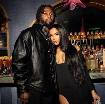 Samaria Leah Wisdom Smith with her boyfriend Jordan Fuller